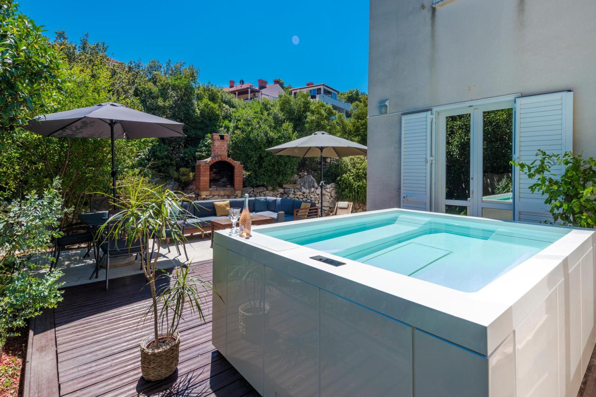 Apartment With Terrace And Mini Pool Green Gold 杜布罗夫尼克 外观 照片