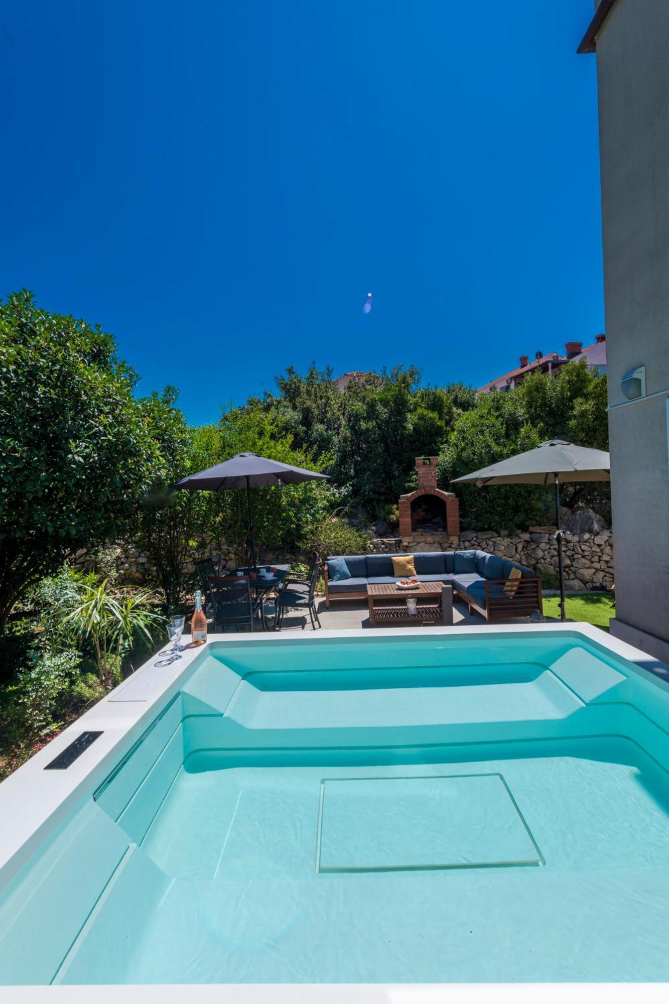 Apartment With Terrace And Mini Pool Green Gold 杜布罗夫尼克 外观 照片